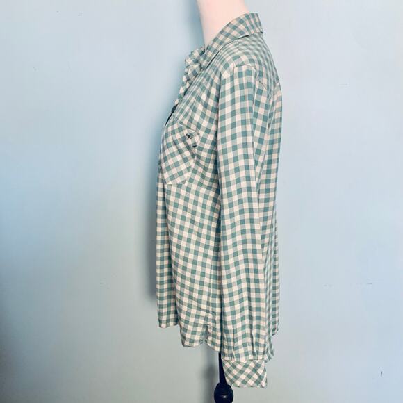 Vineyard Vines Gingham Chilmark Relaxed Button-Down Size 4 - Picture 3 of 8